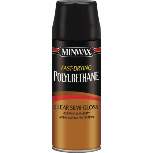 Minwax® Clear Semi-Gloss Fast-Drying Polyurethane Perspective: front
