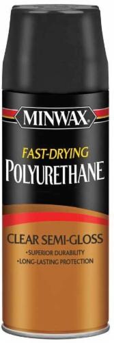 Minwax® Fast-Drying Polyurethane Aerosol Spray - Clear Semi-Gloss Perspective: front