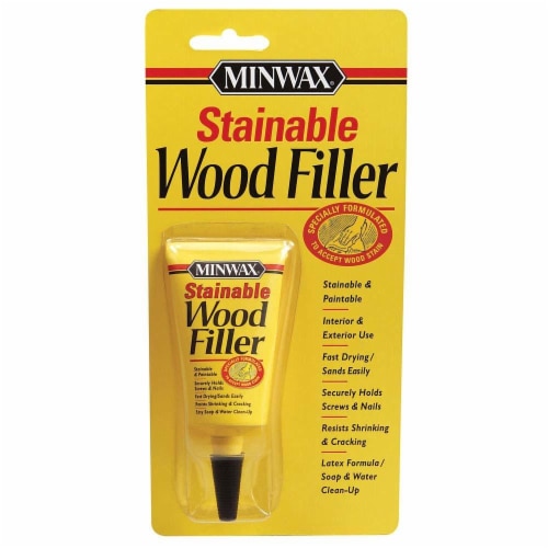 Minwax® Natural Color Stainable Wood Filler Perspective: front