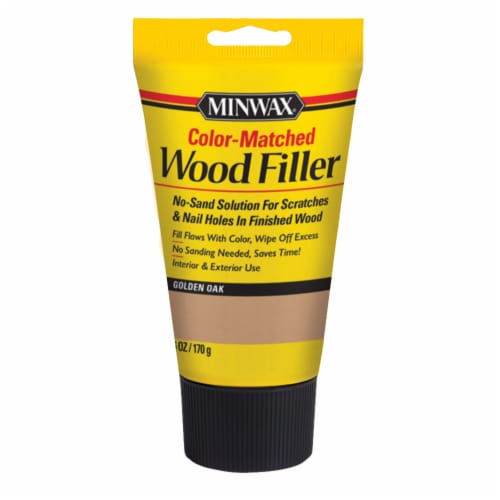 Minwax® Golden Oak Color-Matched Wood Filler Perspective: front