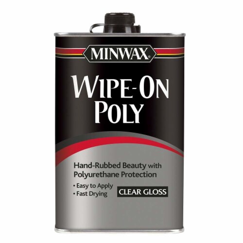 Minwax® Clear Gloss Wipe-On Polyurethane Protection, 32 fl oz - Harris  Teeter