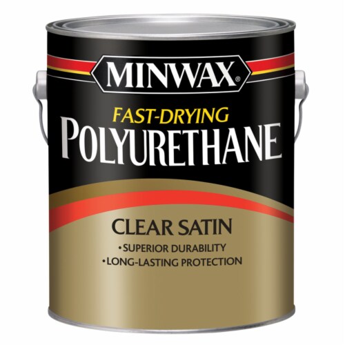 Minwax Satin Clear Fast-Drying Polyurethane Floor Varnish 1 gal. - Total Qty: 2 Perspective: front
