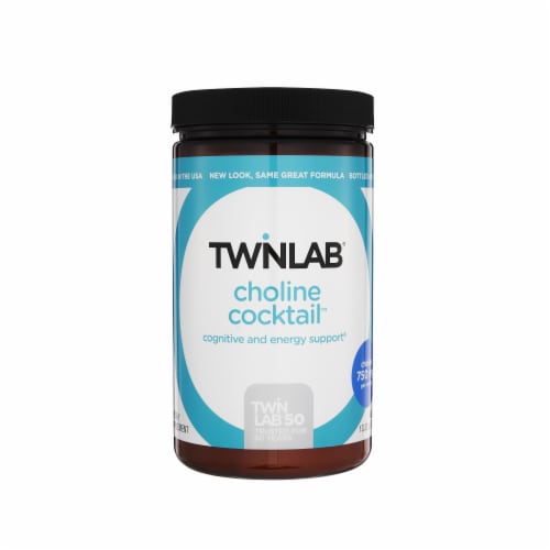 Twin Lab Choline Cocktail Powder Perspective: front