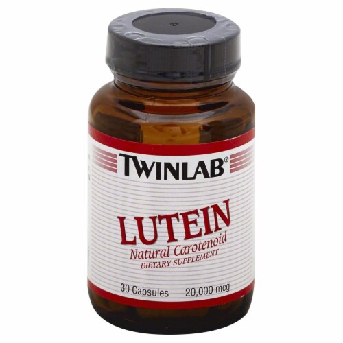 Twinlab Lutein Dietary Supplement Perspective: front