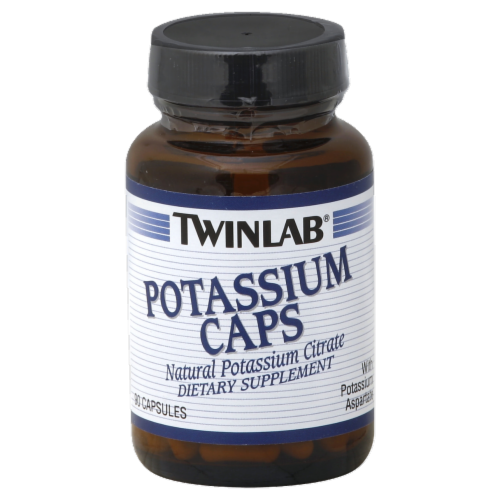 Twinlab Potassium Caps Perspective: front