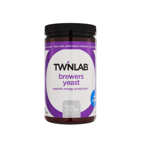 Twinlab Genuine Brewers Yeast Perspective: front