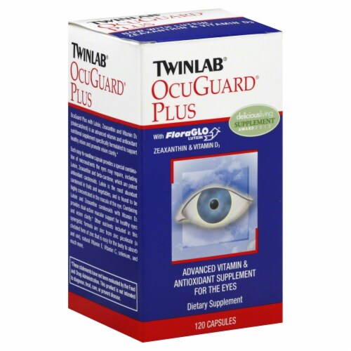 Twinlab OcuGuard Plus Caps Dietary Supplement Perspective: front