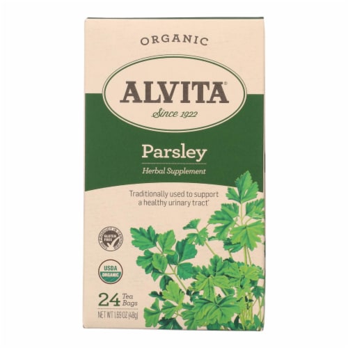 Alvita - Tea Herbal Parsley - 1 Each 1-24 BAG - Pack of 3, Case of 3 - 24  BAG each - City Market