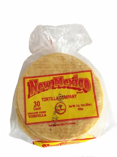 New Mexico Tortilla Company Yellow Corn Tortillas Perspective: front