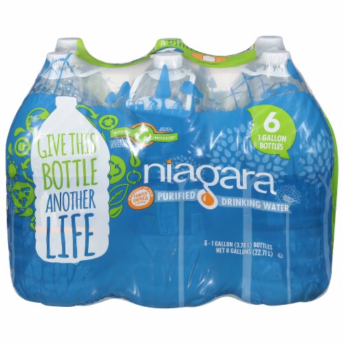 Niagara Purified Water Bottles Perspective: front