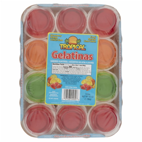 Tropical® Gelatina Dessert Variety Pack Perspective: front