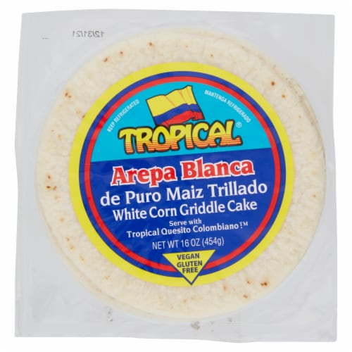 Tropical®  Arepa Blanca Perspective: front