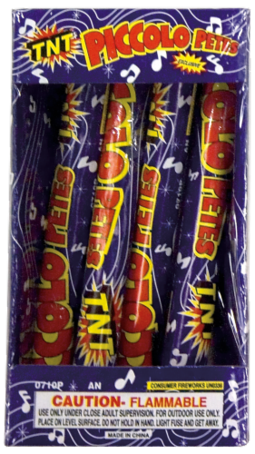TNT® Piccolo Petes Fireworks Perspective: front