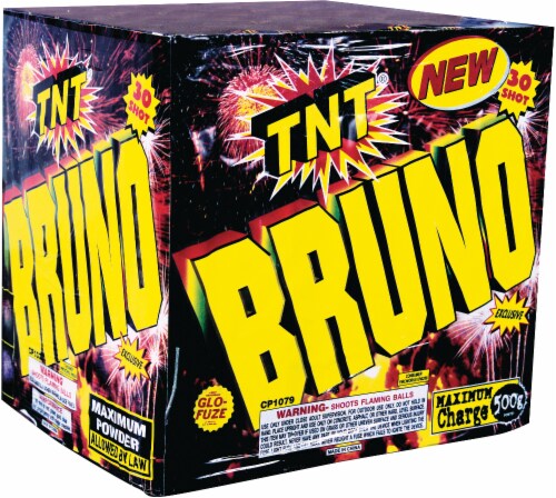 TNT® Bruno Fireworks Perspective: front