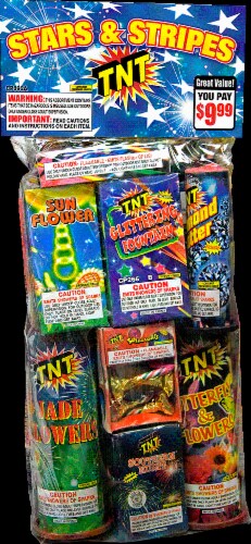 TNT Fireworks Stars and Stripes Perspective: front