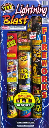 TNT® Lightning Blast Fireworks Perspective: front