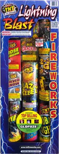 TNT® Lightning Blast Fireworks Perspective: front