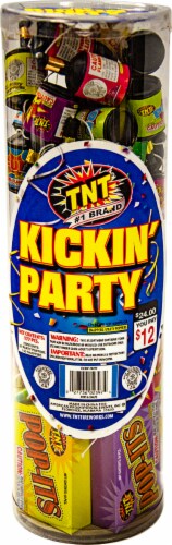TNT Kickin' Party Poppers Perspective: front