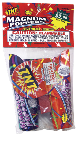 TNT® Magnum Popper Fireworks Perspective: front