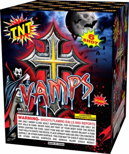TNT Fireworks Vamps Perspective: front
