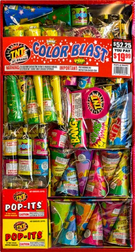 TNT® Color Blast® Fireworks Perspective: front