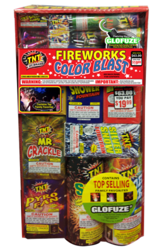 TNT Fireworks Color Blast Perspective: front