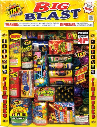 TNT Fireworks Big Blast Perspective: front