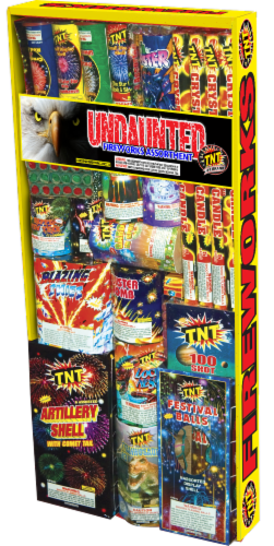 TNT® Undaunted Fireworks Assortment Perspective: front