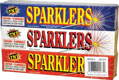 TNT® Sparklers Perspective: front