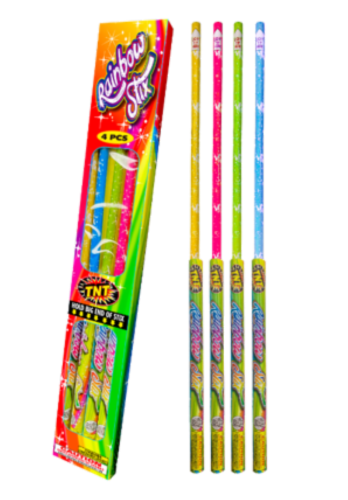 TNT® Rainbow Stix Perspective: front