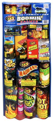 TNT® Boomin' Salute Fireworks Perspective: front