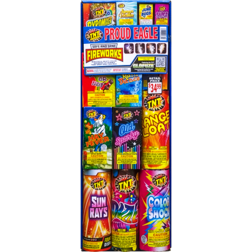 TNT Fireworks Proud Eagle® Perspective: front