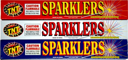TNT® Sparklers Perspective: front