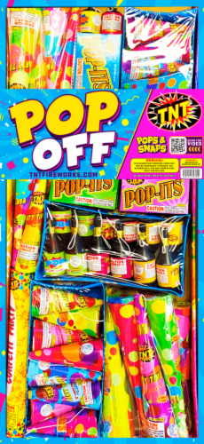 TNT Fireworks Pop Off Pops & Snaps Perspective: front