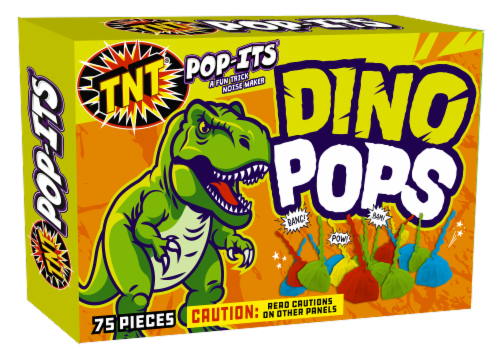 TNT® Dino Pop Its® Perspective: front