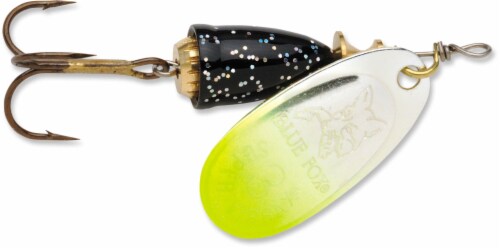 Blue Fox® Vibrax 1/8 Ounce Spinner - Chartreuse Perspective: front