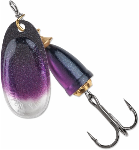 Blue Fox® Vibrax Northern Lights 3/8oz Fishing Lure - Purple Perspective: front