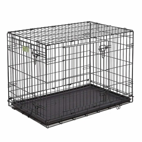 Midwest Quiet Time Pet Crate Cover - Black