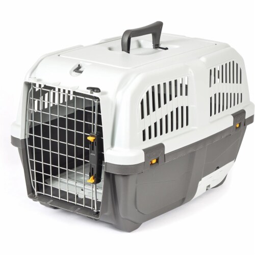MidWest Homes for Pets Skudo Plastic Cat Travel Carrier with Integrated Litter Pan 24 1 King Soopers