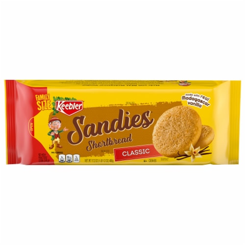 Keebler® Sandies® Classic Shortbread Cookies Perspective: front