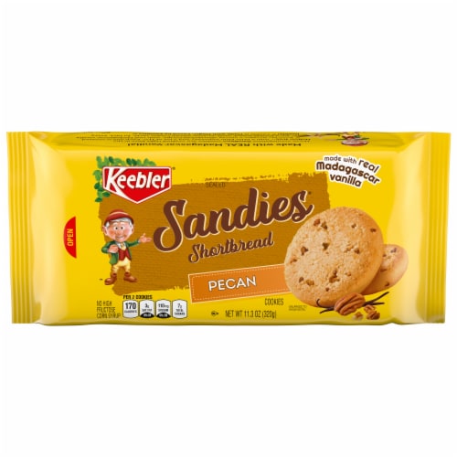 Keebler® Sandies® Pecan Shortbread Cookies Perspective: front
