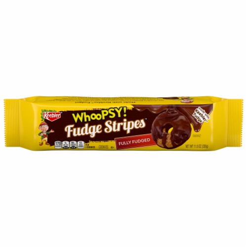 Keebler® Whoopsy! Fully Fudged Striped Shortbread Cookies, 11.5 oz