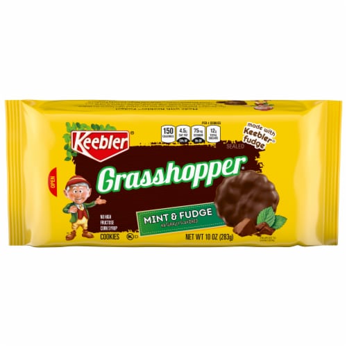 Keebler Fudge Mint Delights, Mint Cookies Dunked in Keebler Fudge, 10 oz Perspective: front