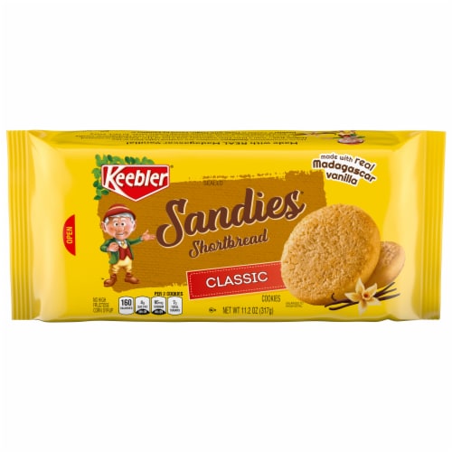 Keebler Sandies Shortbread Cookies Perspective: front