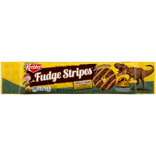 Keebler® Chocolate Caramel Fudge Stripes Perspective: front