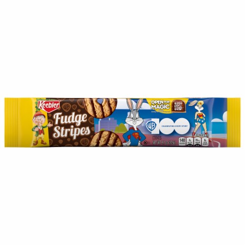 Keebler Fudge Stripes Looney Tunes Cookies Perspective: front
