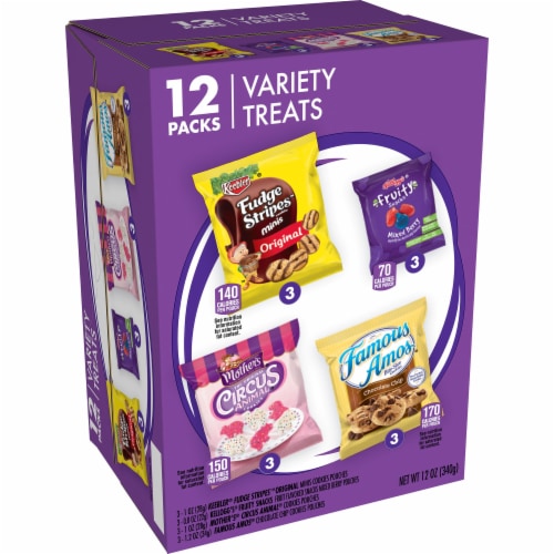 Keebler Cookies & Snacks Variety Pack Perspective: front