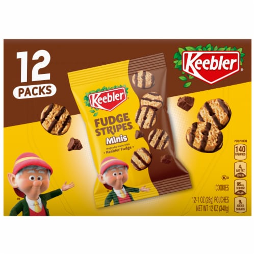 Keebler® Original Fudge Stripes Cookies Multipack