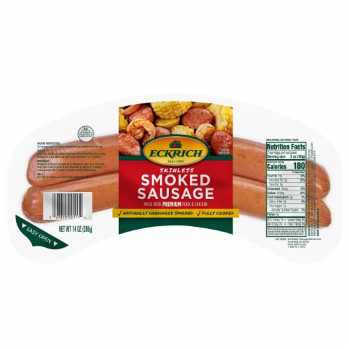 Market Skinless Smoked Sausage Links