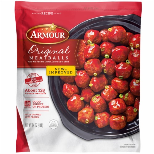 Armour Original Meatballs 64 Oz Fred Meyer